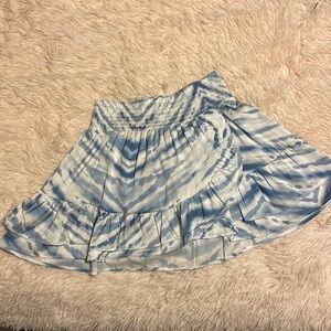 NWT Surf Gypsy Blue & White tie dye Skirt.